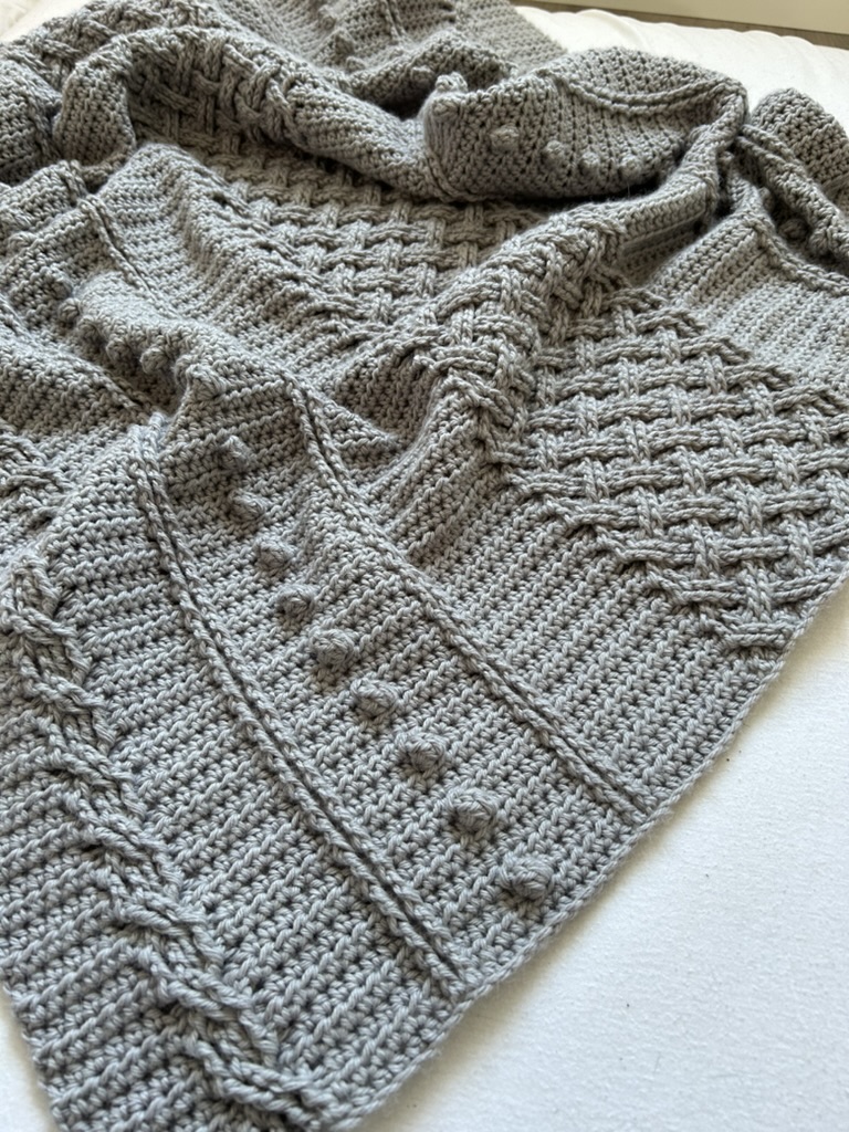 Ebook trenzas y relieves (crochet) + Patrón manta Arán - Imagen 5